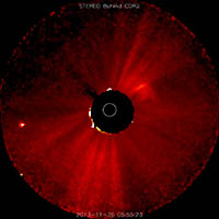 STEREO COR2-B ISON